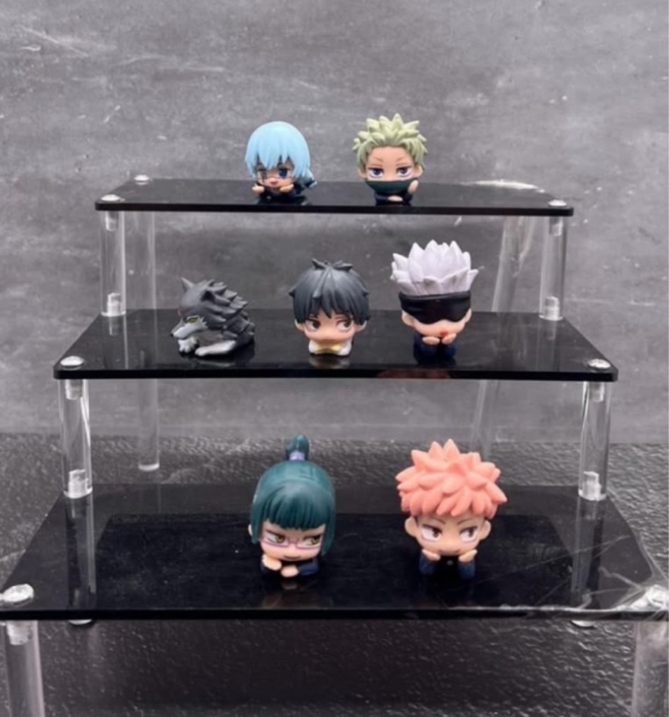 Colección x 7 minifiguras jujutsu kaisen - 100748