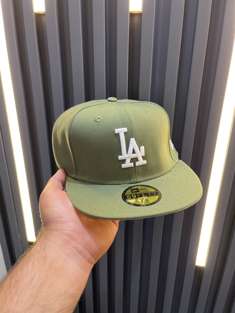 New Era gorra verde LA 7 5/8