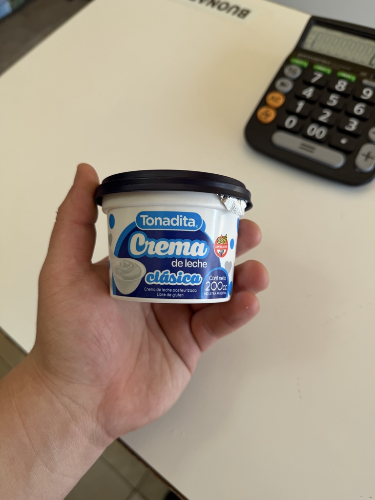 Crema leche