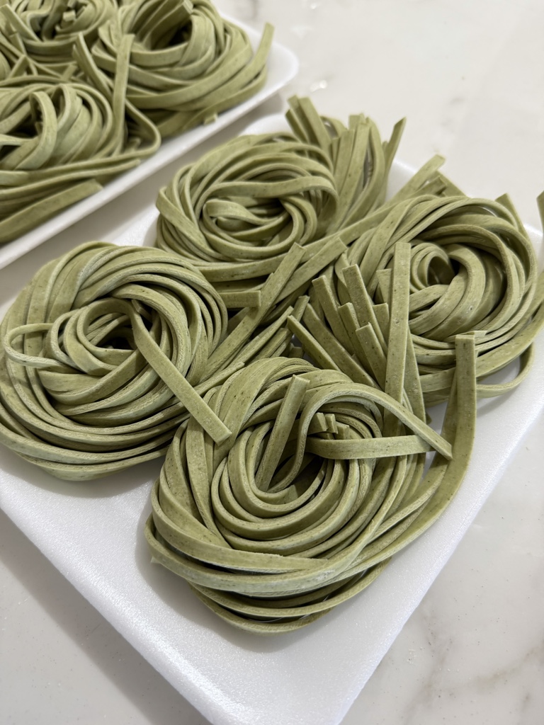 Fideos de verdura