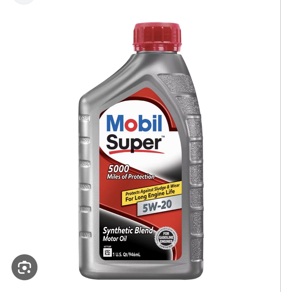 1CUL ACEITE 5W20 MOBIL PUPER