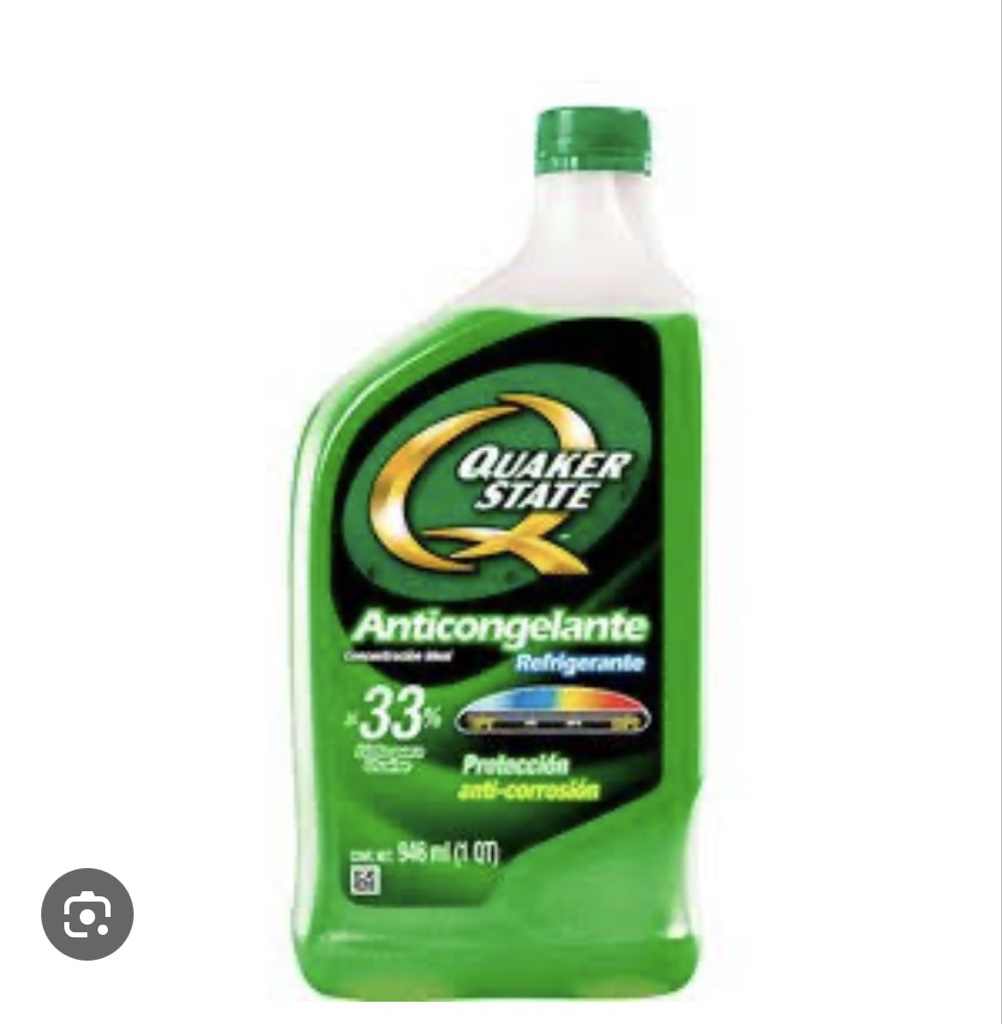 anticongelante Quaker State Concentración Ideal 33% 946 mL