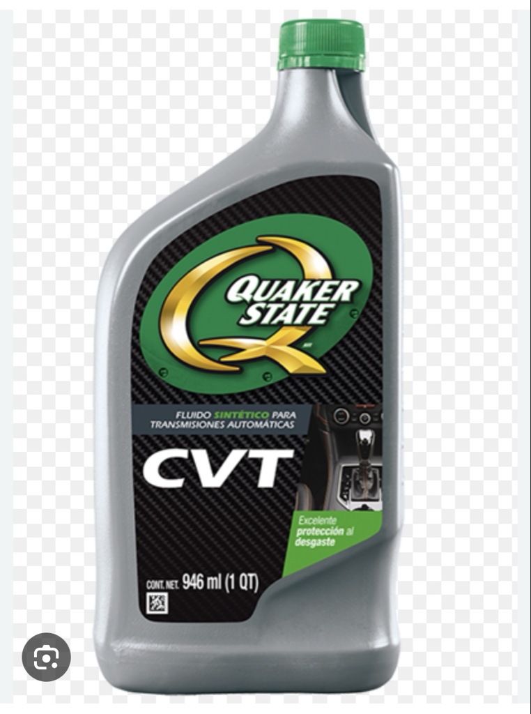 aceite sintético para transmisión continuamente variable (CVT) de la marca Quaker State