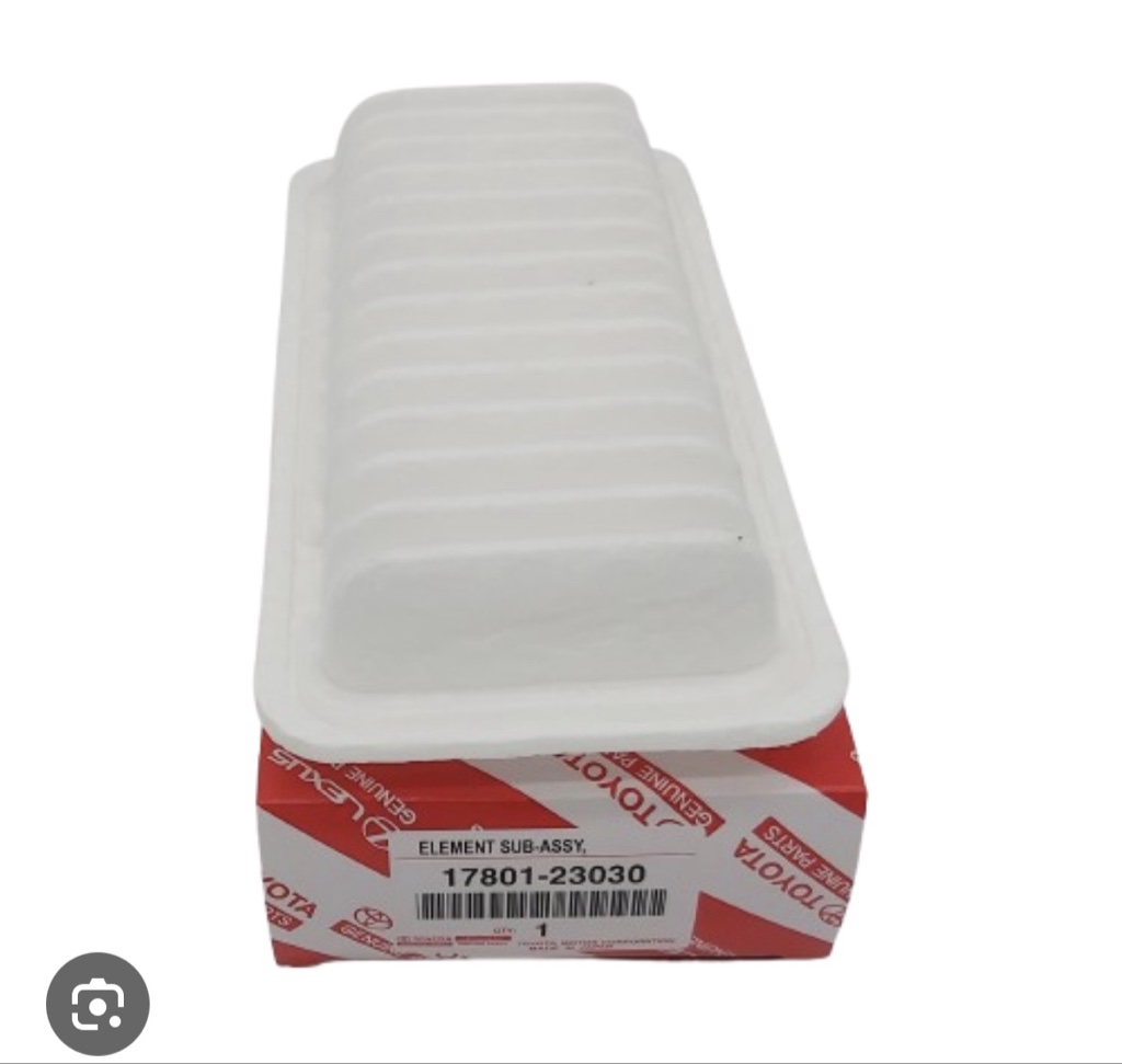 F,cbn 17801-23030 (99/14) (CTL) Toyota: Yaris, Vitz, Echo, Aygo, Passo, Belta y Platz.