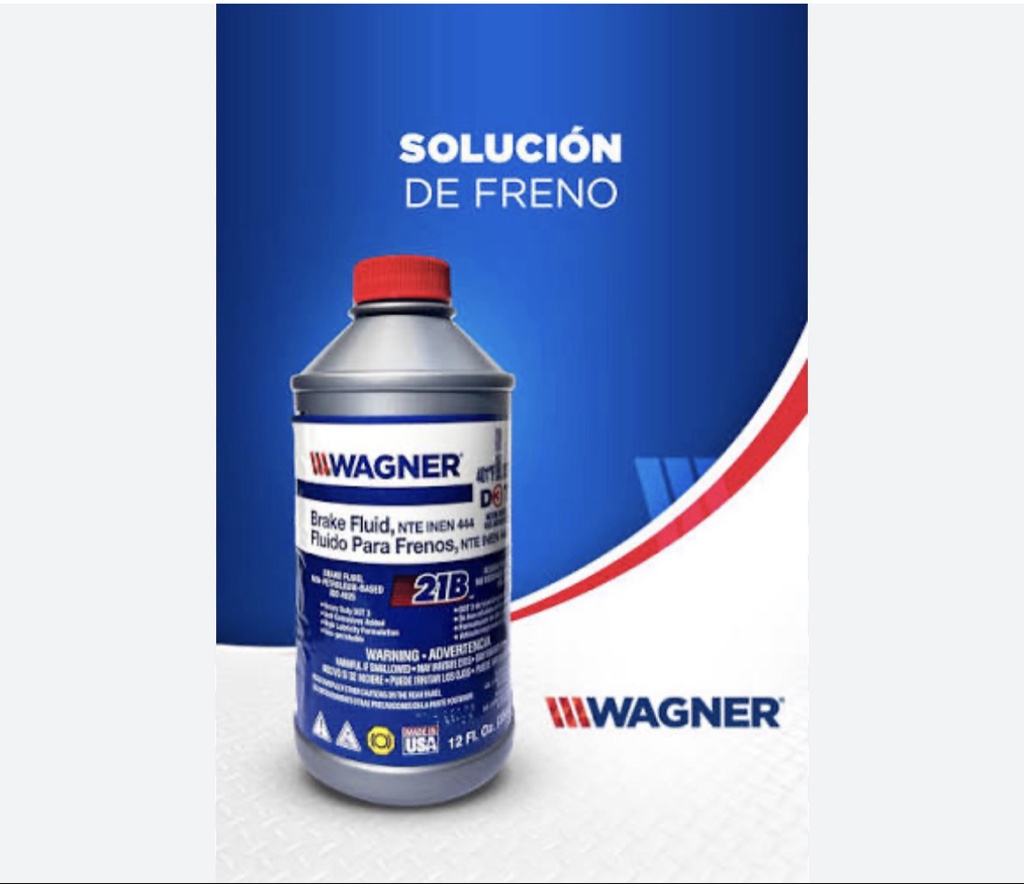 LíQD frenos WAGNER DOT3 355ML