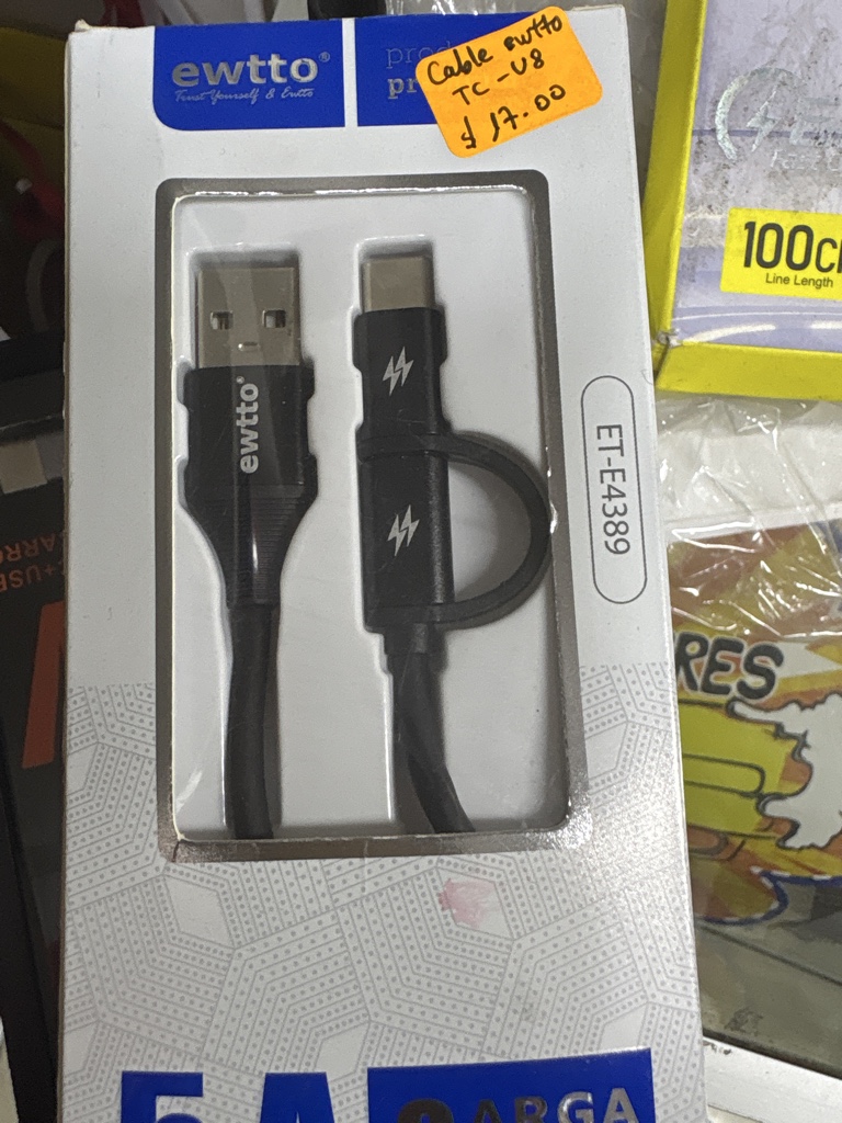 cable ewtto tc-v8 agosto