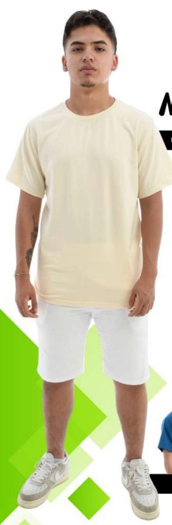 Camiseta básica masculina