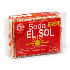 GALLETA SODA EL SOL