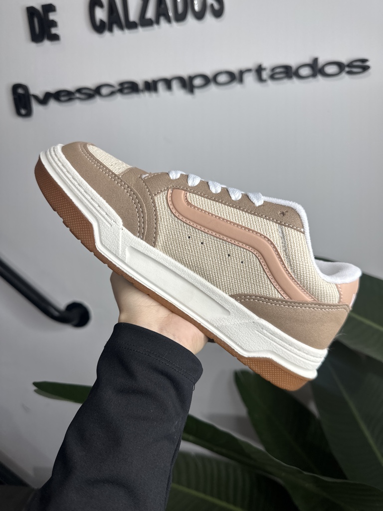 VANS HYLANE BEIGE Y MARRÓN