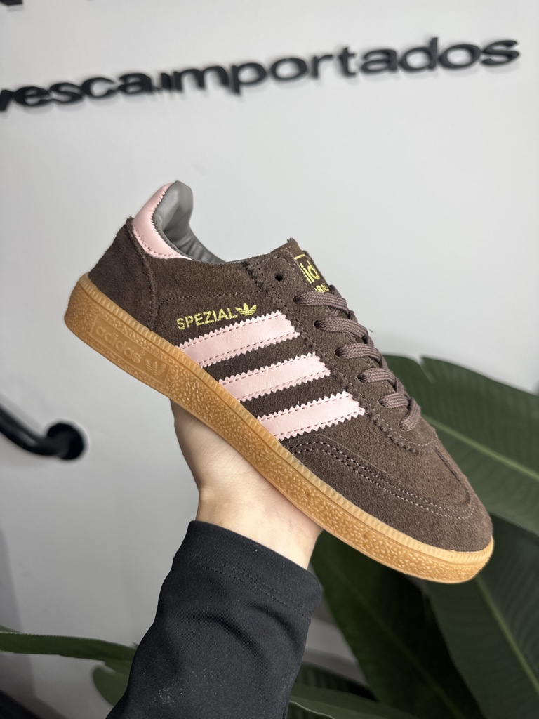 ADIDAS SPEZIAL MARRÓN Y ROSA