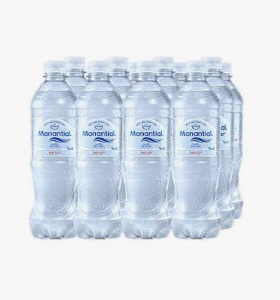 Pack 500 cc x12 Manantial sin gas