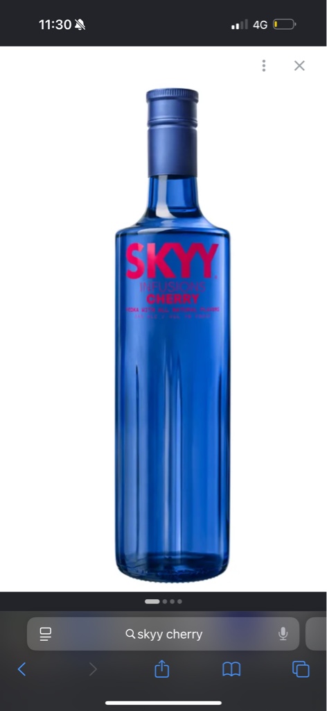 Vodka Skyy Cherry 750 cc