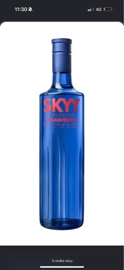 Vodka Skyy Strawberry 750 cc