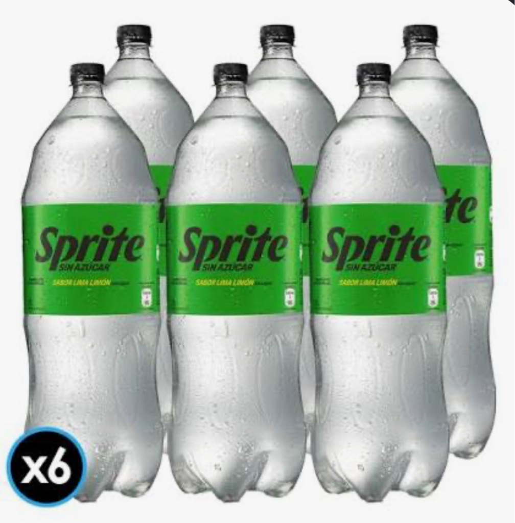 Pack Sprite Zero 3 Lt x6