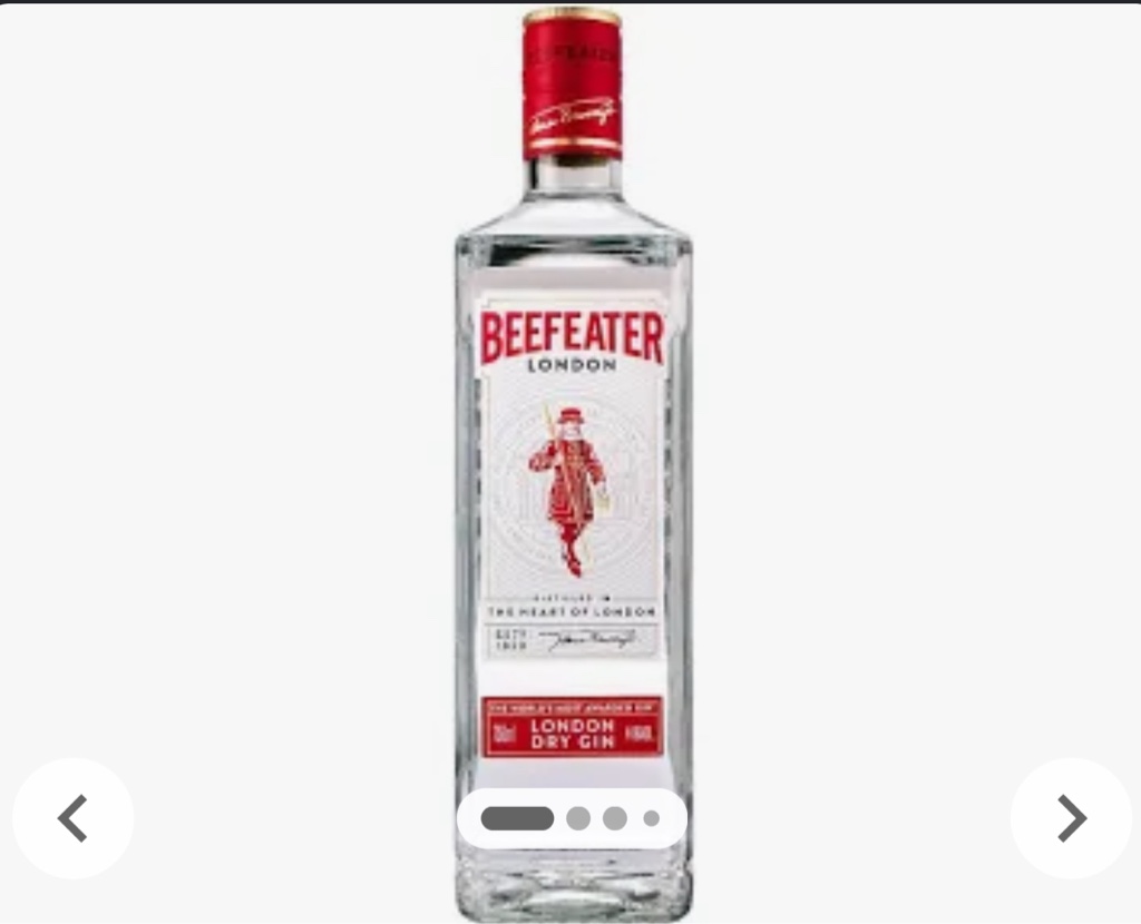 Gin Beefeater 750 cc