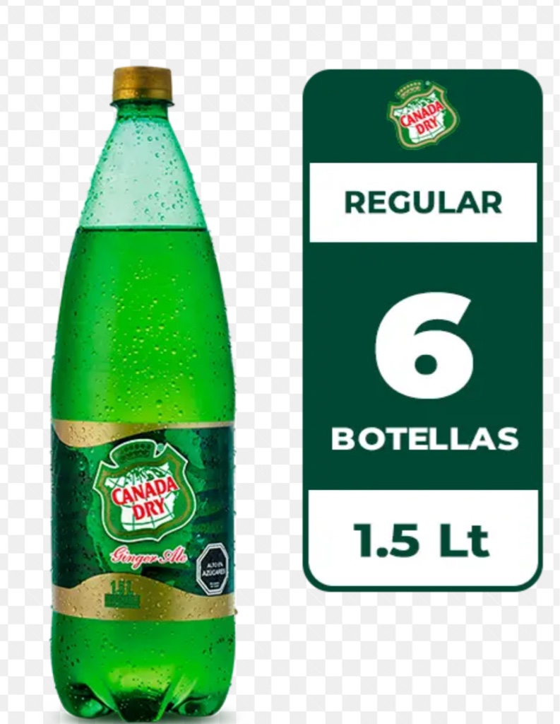 Pack x6 Canadá Dry 1.5 Lt