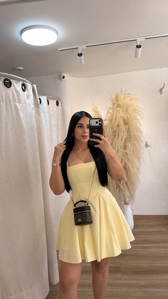 Vestido corto americano