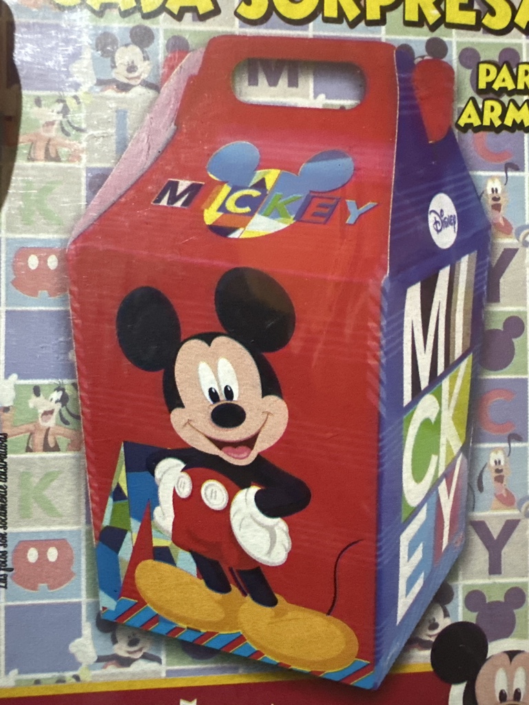 CAJA SORPRESA MICKEY MOUSE