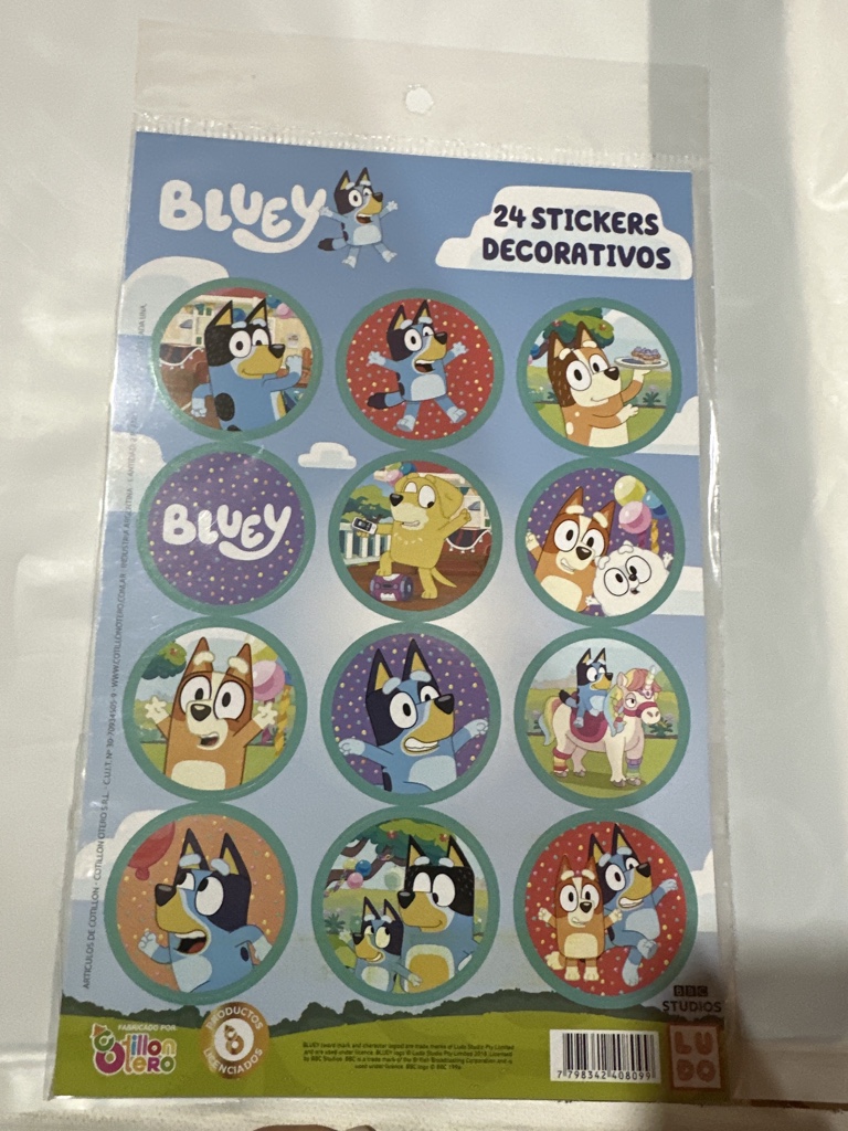 STICKERS AUTOADHESIVOS BLUY X24