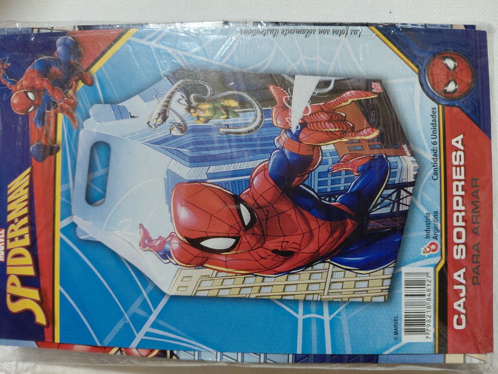CAJA SORPRESA SPIDERMAN