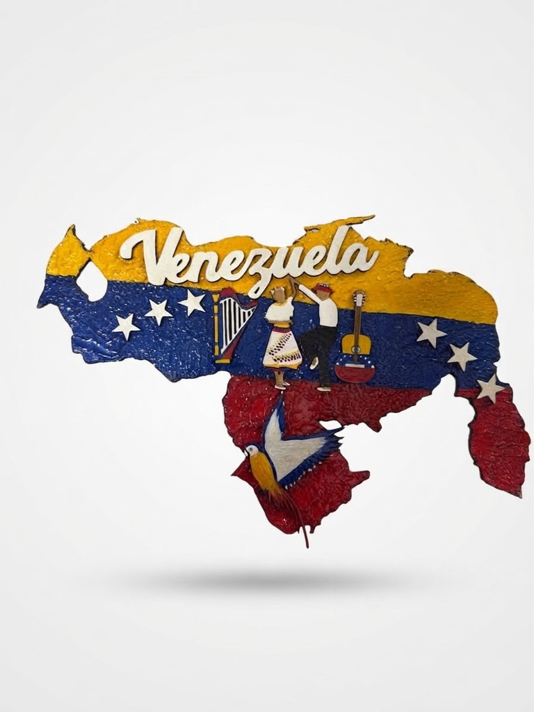 Adorno de Mapa de Venezuela