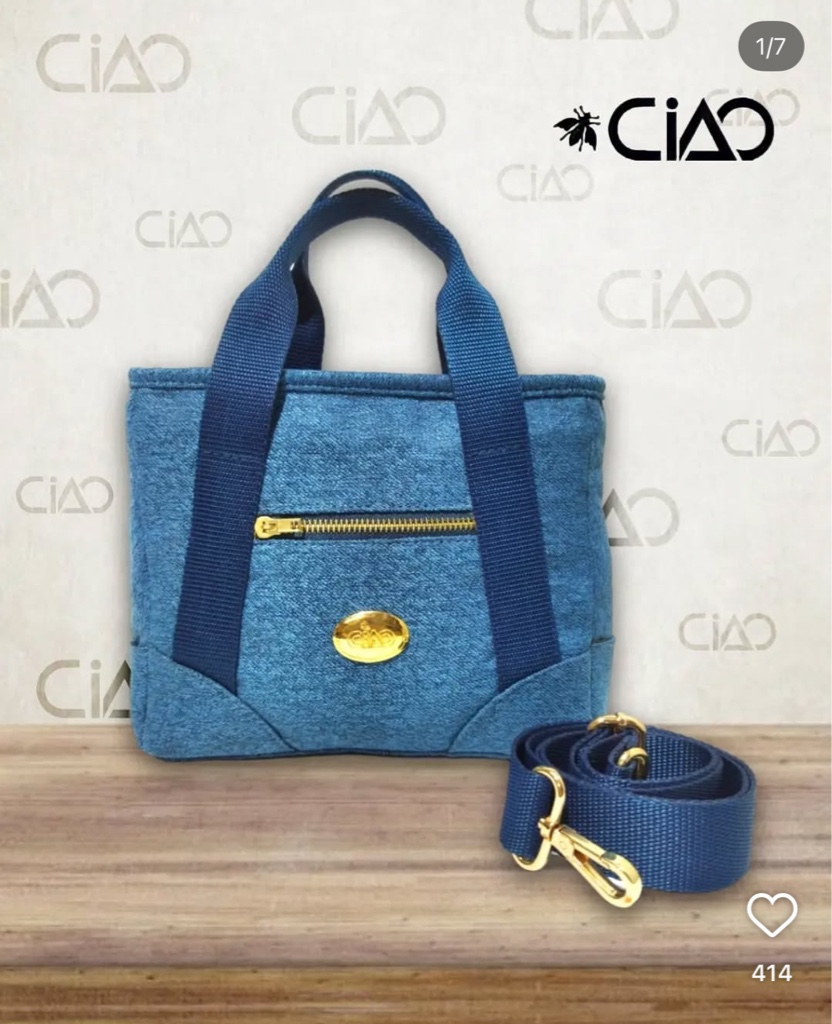 Cartera CIAO azul