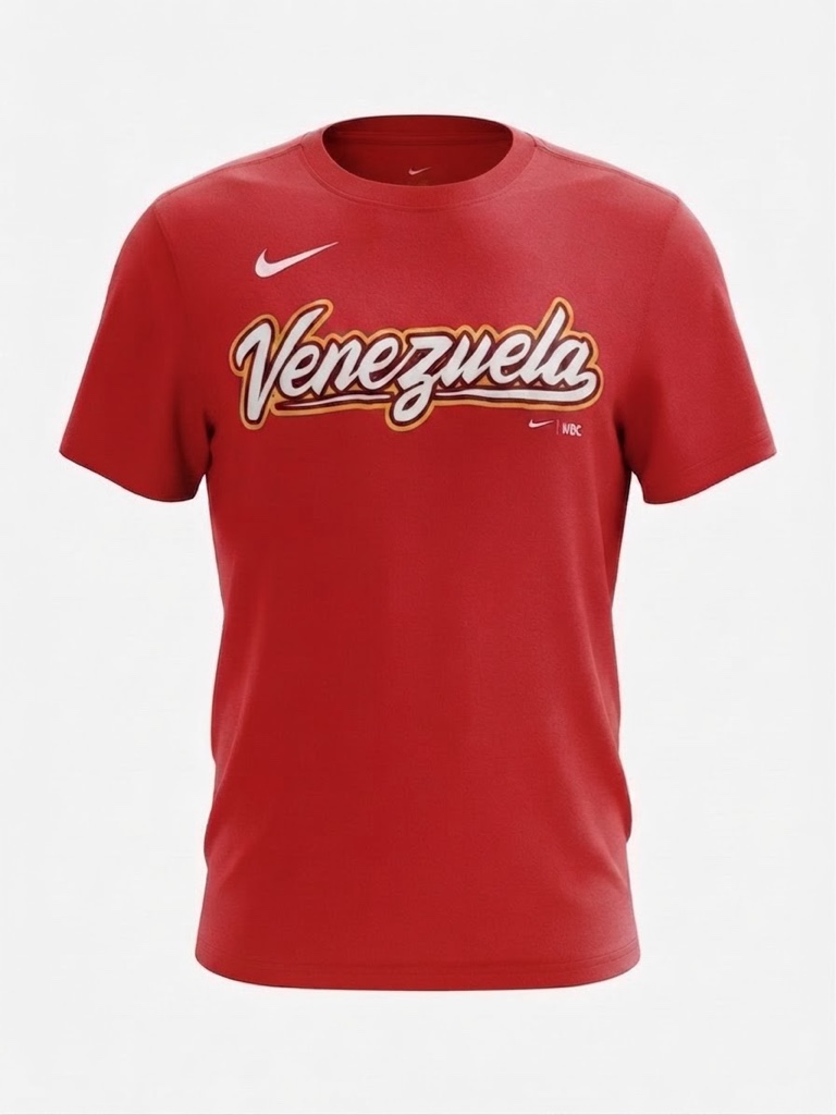 Franela Deportiva Vzla Roja
