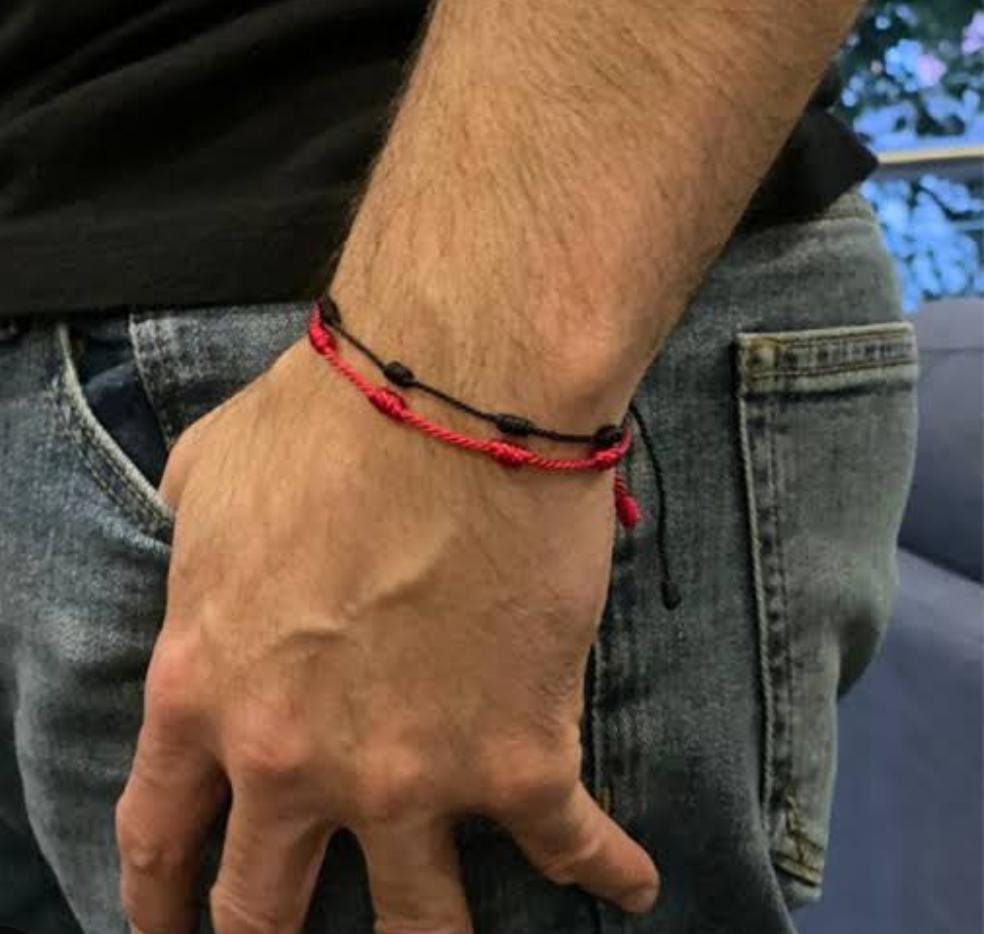 Pulsera 7 nudos