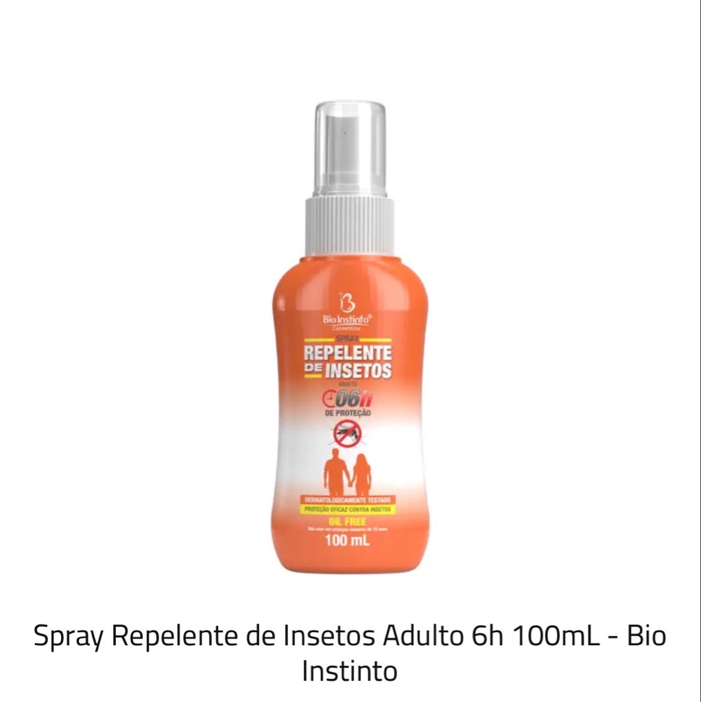 Bio Instinto spray repelente naranja 100mL
