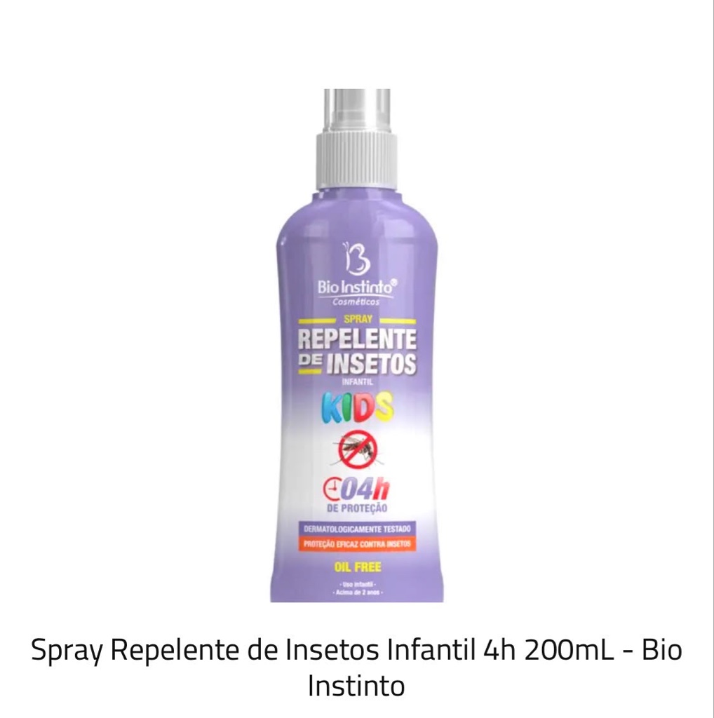 Bio Instinto spray repelente infantil 200ml