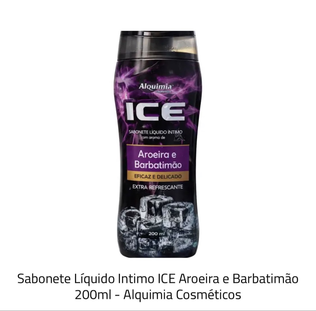 ICE Aroeira e Barbatimão 200ml