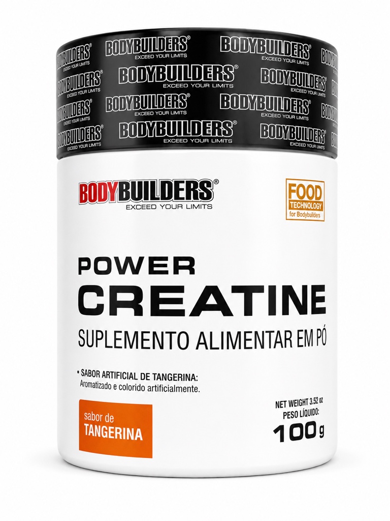 Bodybuilders Power Creatine tangerina 100g