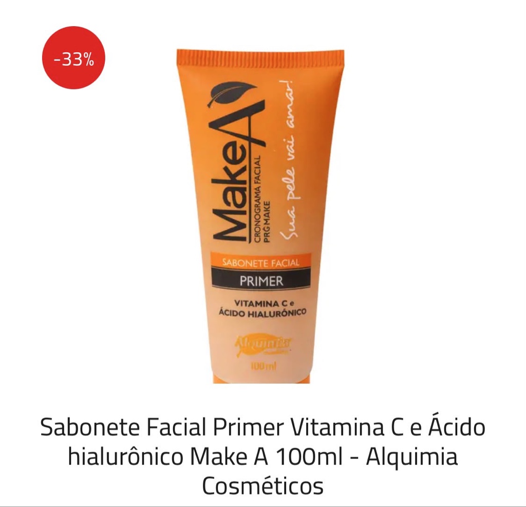 Make A jabón facial primer 100ml
