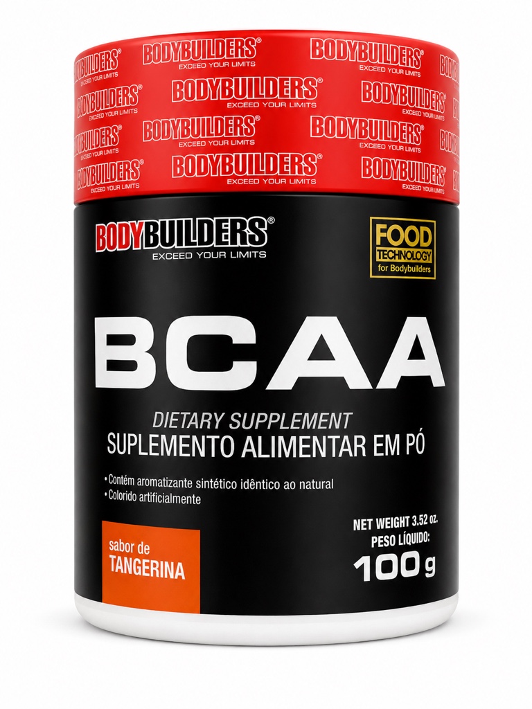 Bodybuilders BCAA tangerina 100g