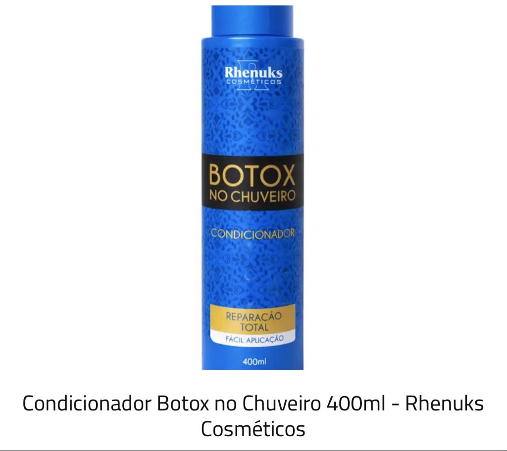 Rhenuks Botox no Chuveiro 400ml