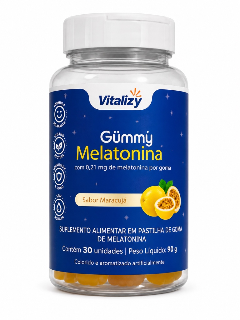 Vitalizy Gummy Melatonina maracuya