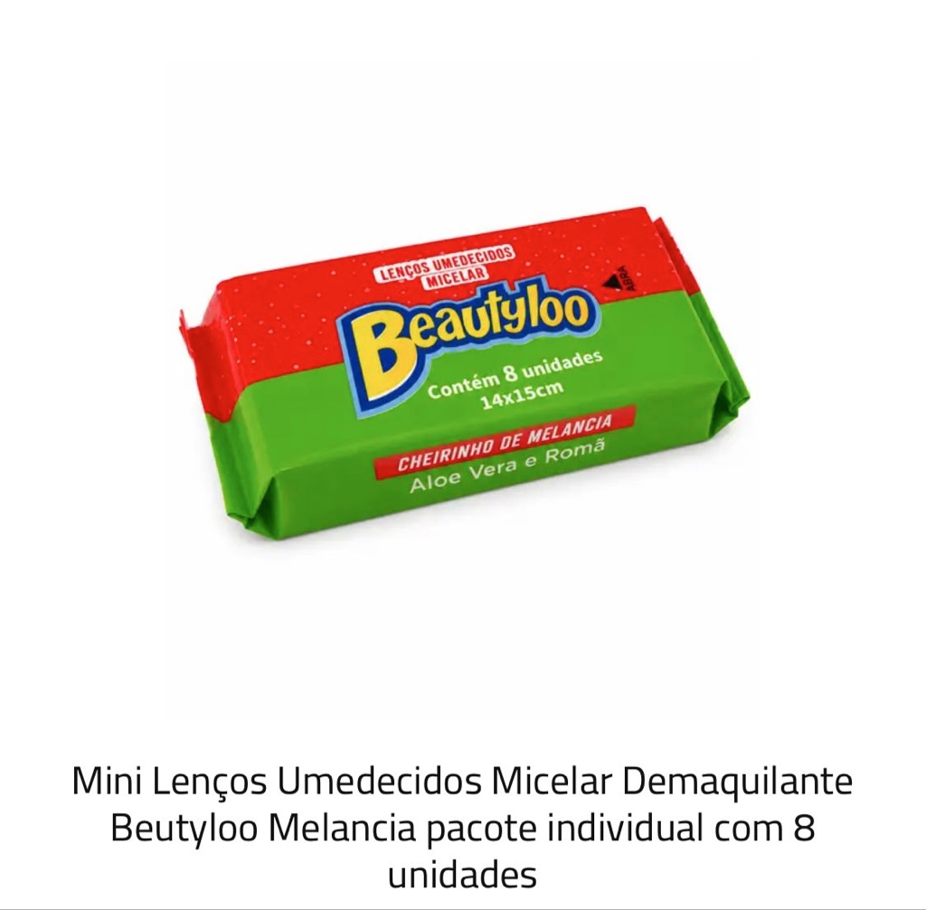 Beautyloo Melancia toallitas