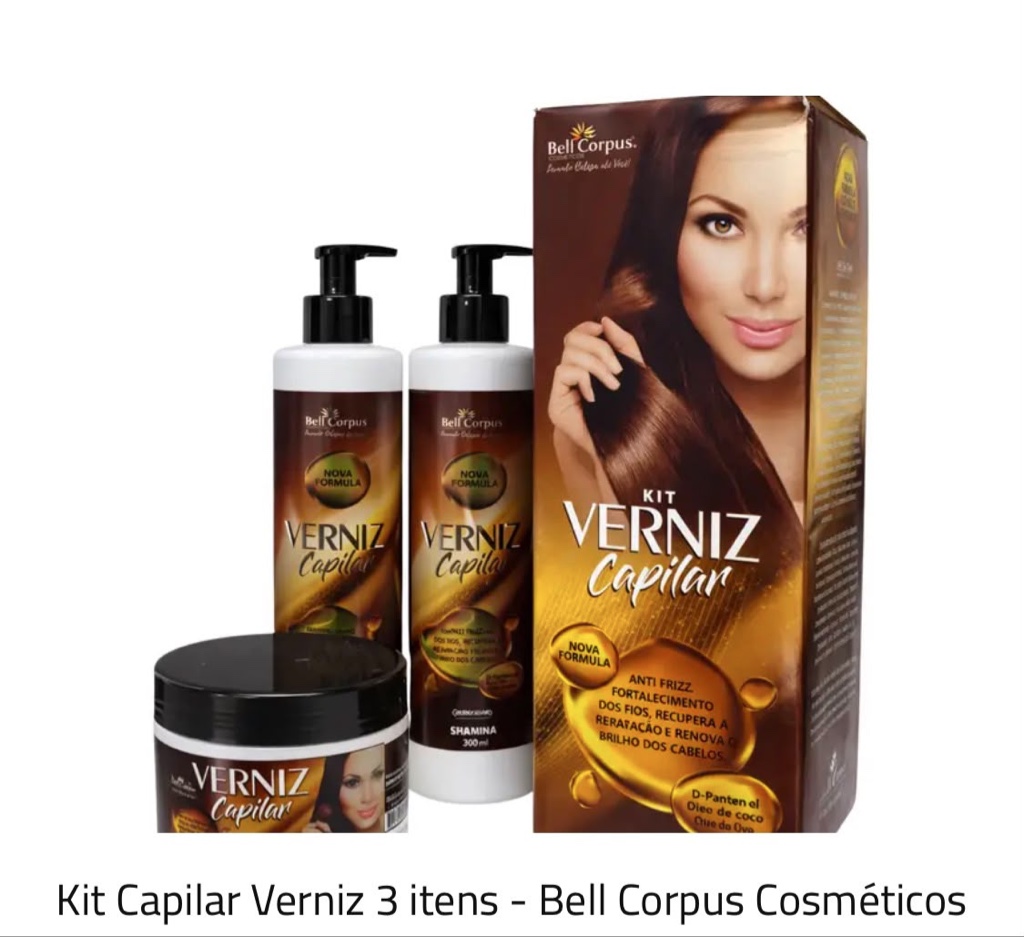 Bell Corpus Verniz Capilar kit