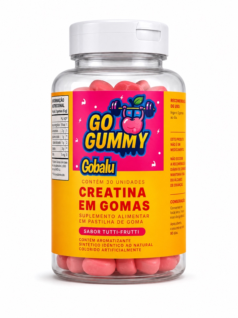 Gobalu Go Gummy creatina