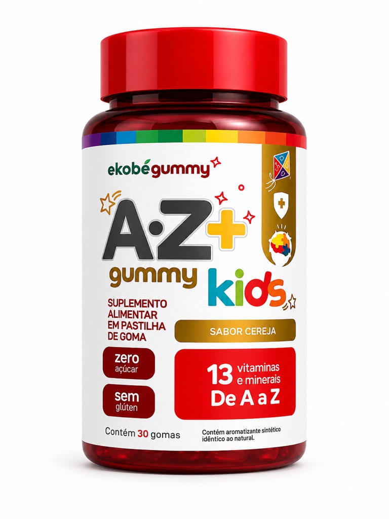 ekobé gummy A-Z+ kids cereza