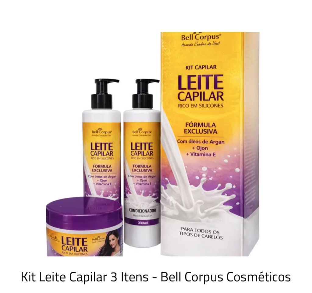 Bell Corpus Leite Capilar kit