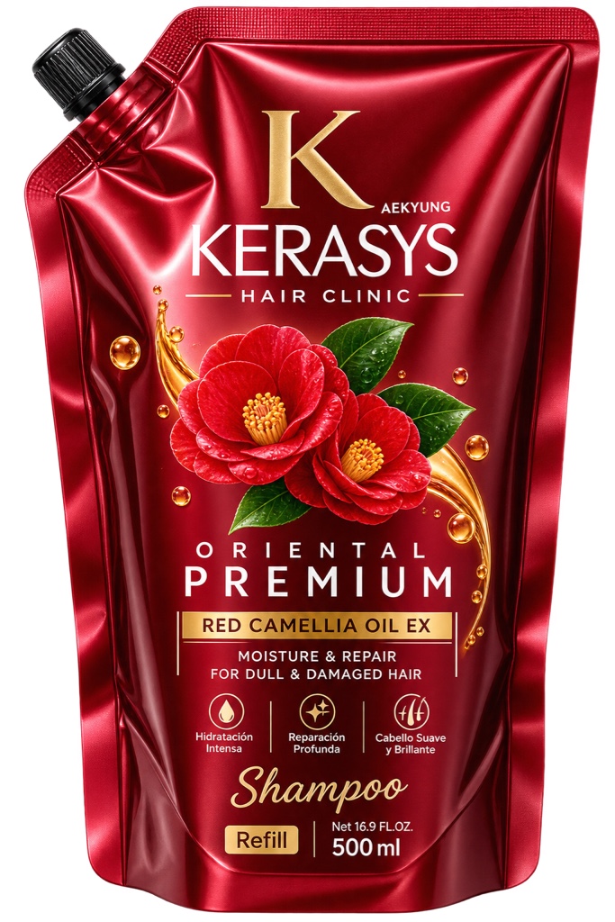 Kerasys shampoo rojo refill