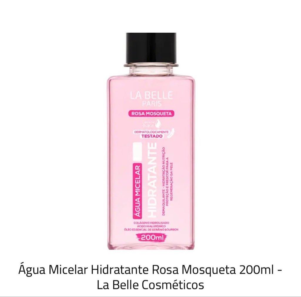 La Belle Agua Micelar Rosa Mosqueta 200ml