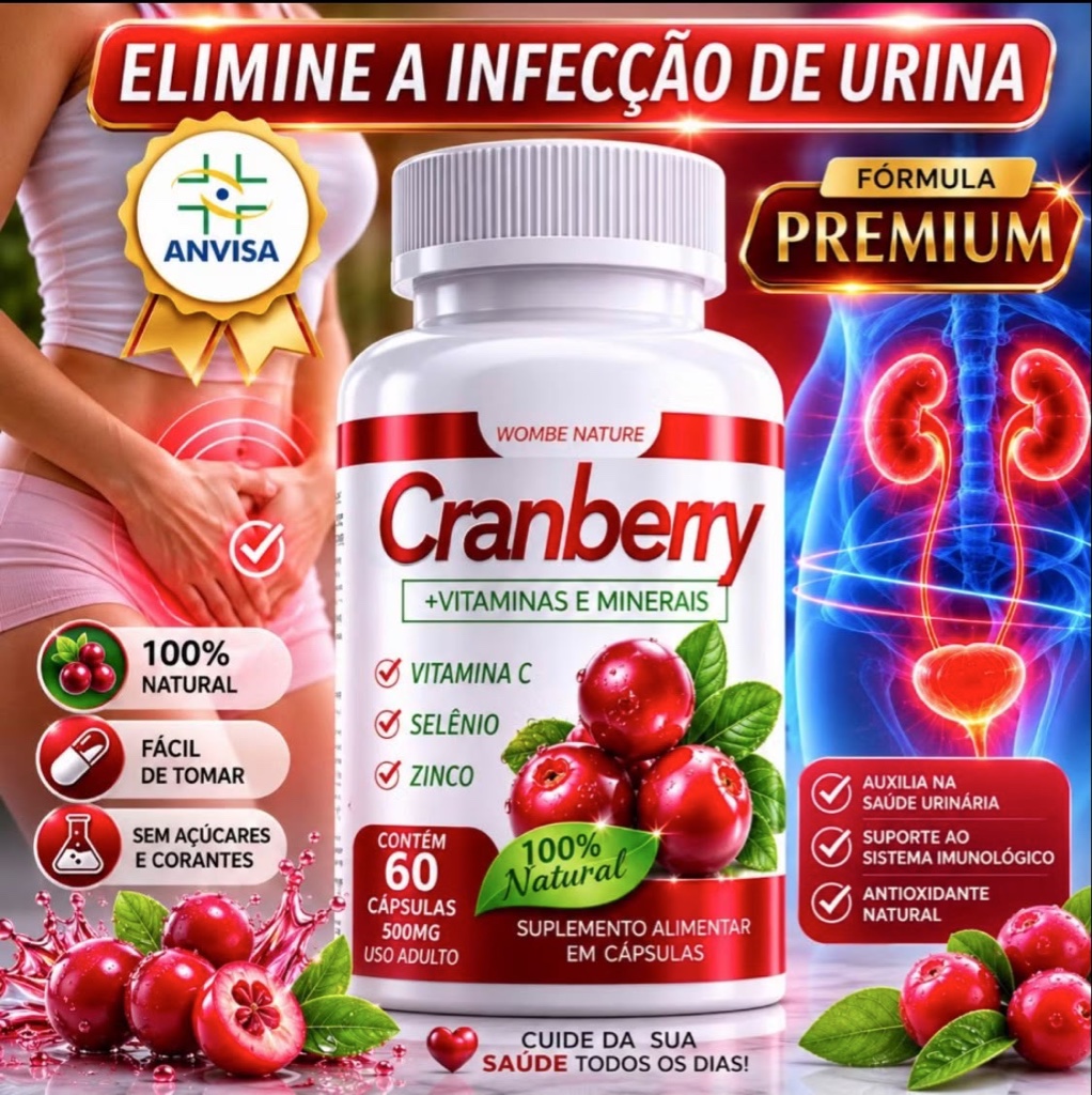 Cranbery 60 cápsulas