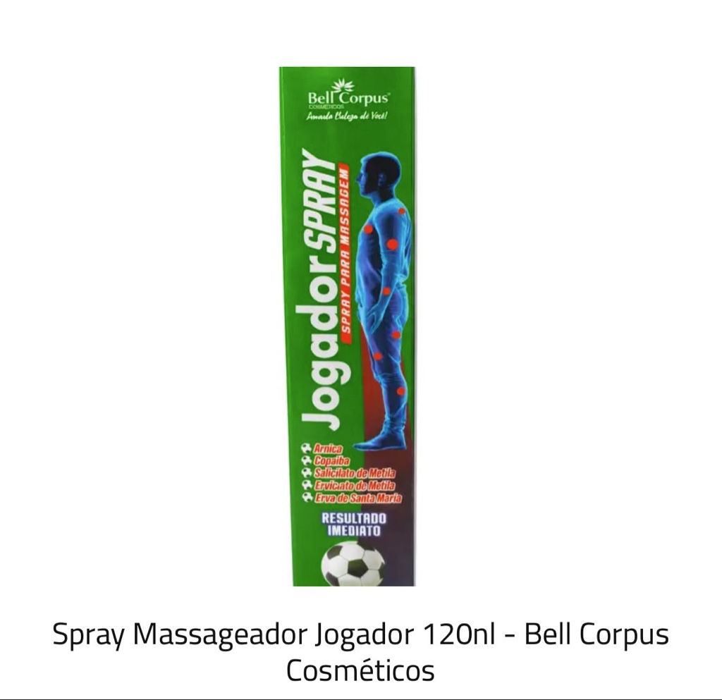 Bell Corpus Jogador Spray 120ml
