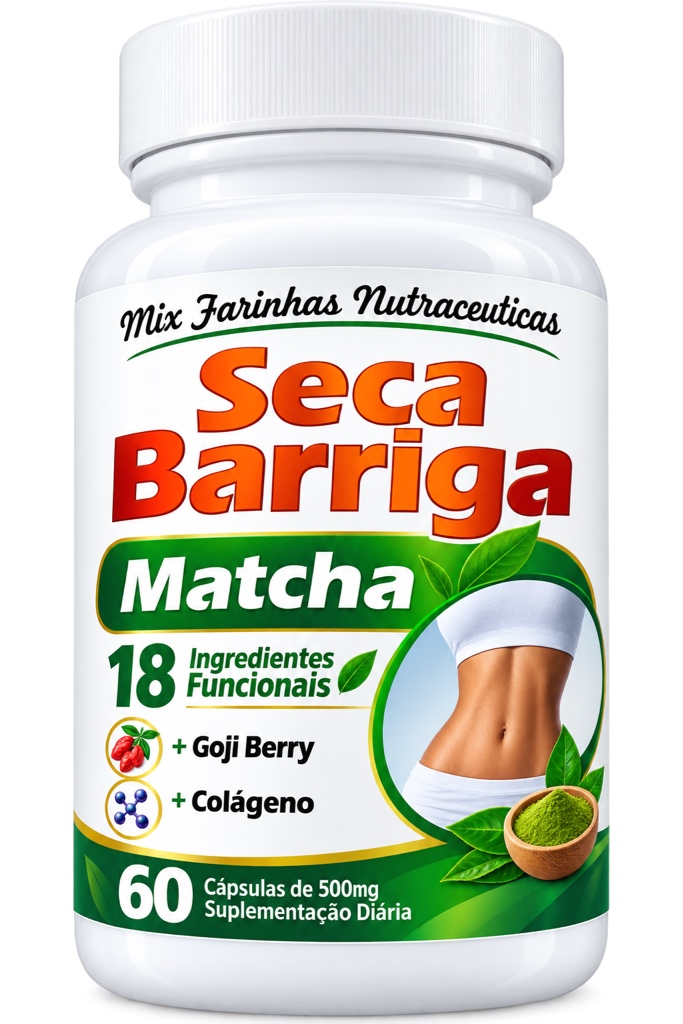 Seca Barriga Matcha 60 cápsulas