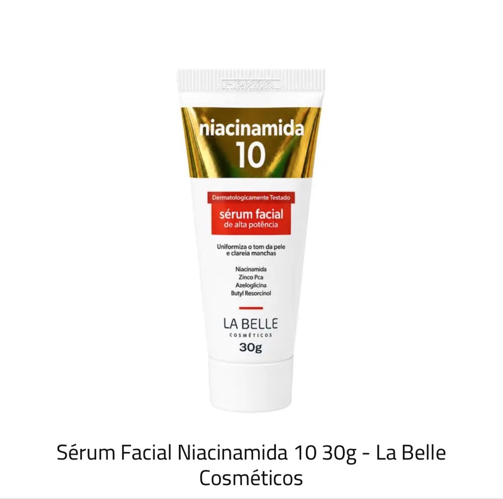 La Belle Niacinamida 10 sérum facial