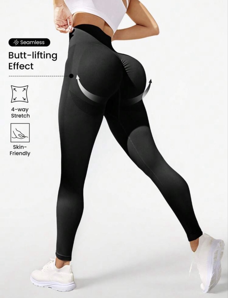 Leggins SHEIN X SLAYFORM|Negro