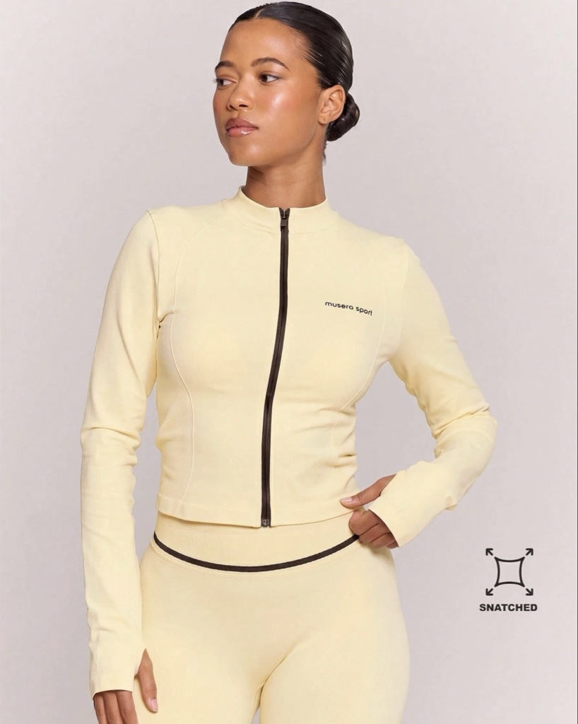 Jacket MUSERA SPORT | Amarillo pastel