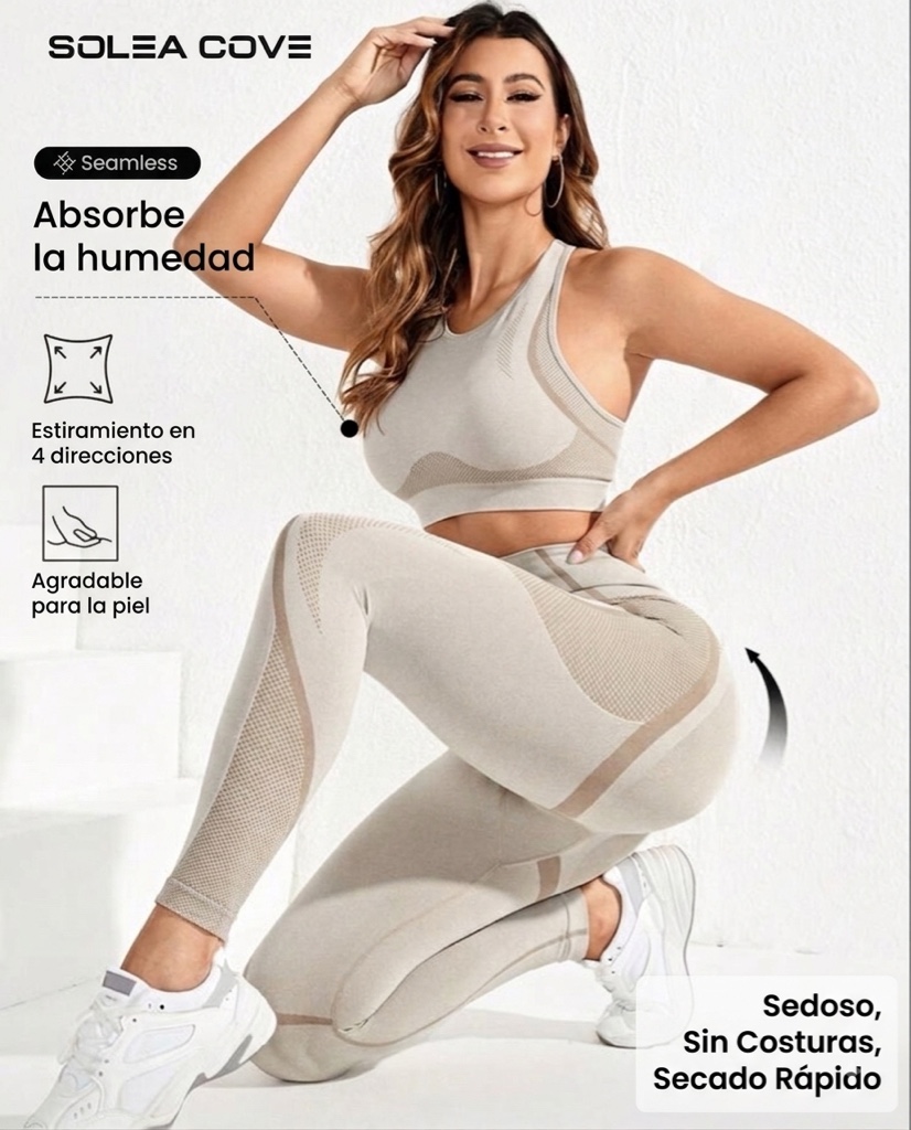 Set SHEIN X SOLEA COVE | Caqui
